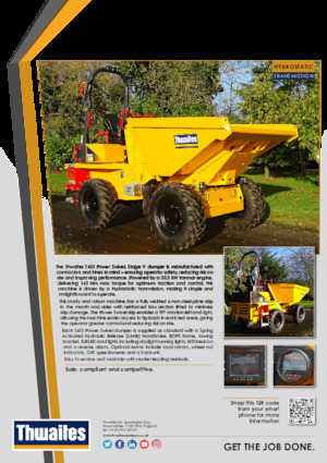 Wheel Dumpers Thwaites MACH2044