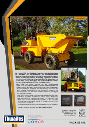 Wheel Dumpers Thwaites MACH2075