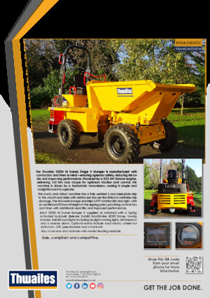 Wheel Dumpers Thwaites MACH2075