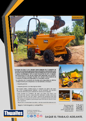 Wheel Dumpers Thwaites MACH2076