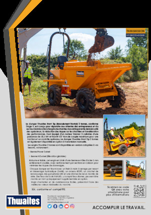 Wheel Dumpers Thwaites MACH2076
