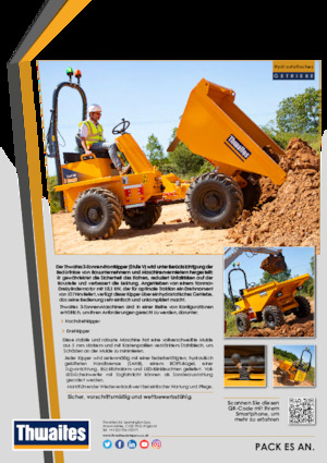 Wheel Dumpers Thwaites MACH2081