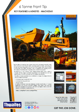Wheel Dumpers Thwaites MACH2260