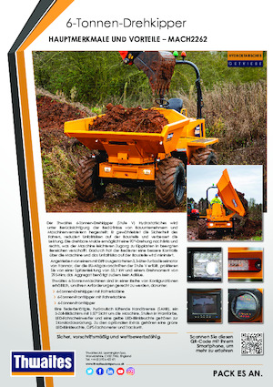 Wheel Dumpers Thwaites MACH2262