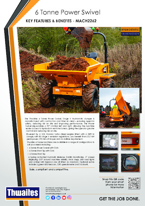 Wheel Dumpers Thwaites MACH2262