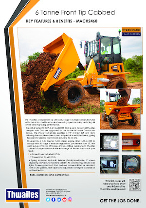 Wheel Dumpers Thwaites MACH2460