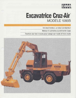 Wheel Excavators Case 1085B