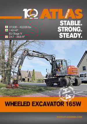 Wheel Excavators Atlas 165 W