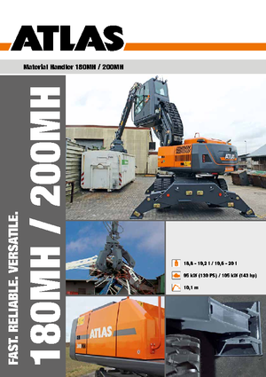 Wheel Excavators Atlas 200 MH