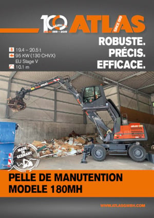 Wheel Excavators Atlas 180 MH