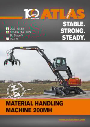 Wheel Excavators Atlas 200 MH