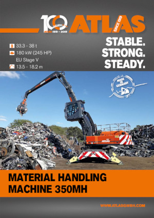 Tekerlekli ekskavatörler Atlas 350 MH