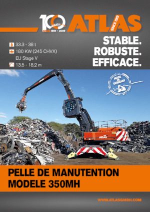 Tekerlekli ekskavatörler Atlas 350 MH