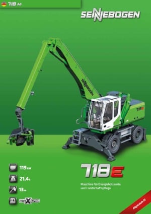 Malzeme İşleyiciler Sennebogen 718M E