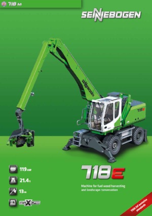 Malzeme İşleyiciler Sennebogen 718M E