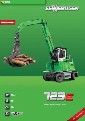Wheel Excavators Sennebogen 723 E