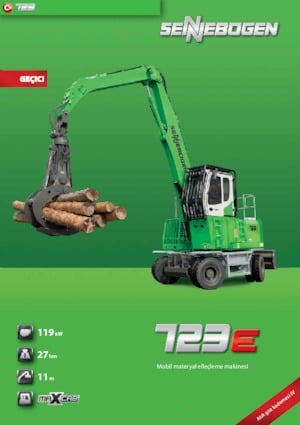 Wheel Excavators Sennebogen 723 E