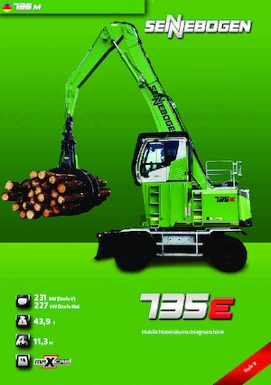 Malzeme İşleyiciler Sennebogen 735M E