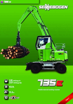 Malzeme İşleyiciler Sennebogen 735M E