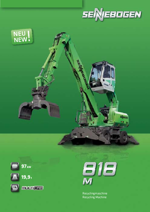 Wheel Excavators Sennebogen 818 M