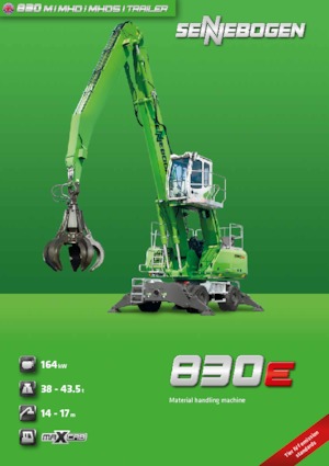 Wheel Excavators Sennebogen 830 M