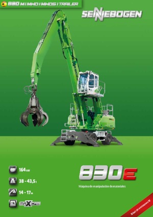 Malzeme İşleyiciler Sennebogen 830M E 