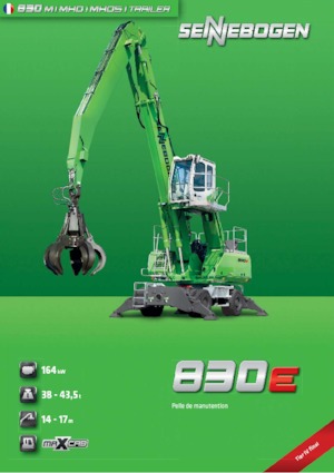 Material Handlers Sennebogen 830M E 
