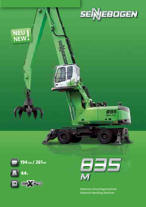 Wheel Excavators Sennebogen 835 M