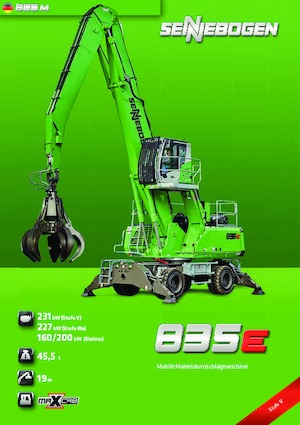 Malzeme İşleyiciler Sennebogen 835M E