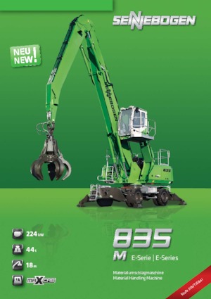 Malzeme İşleyiciler Sennebogen 835M E