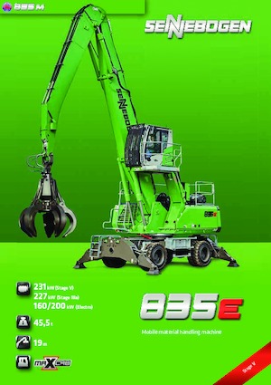 Malzeme İşleyiciler Sennebogen 835M E