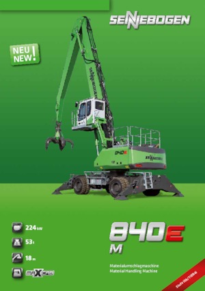 Wheel Excavators Sennebogen 840 M