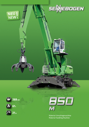 Wheel Excavators Sennebogen 850 M