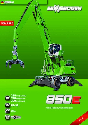 Material Handlers Sennebogen 850M E 