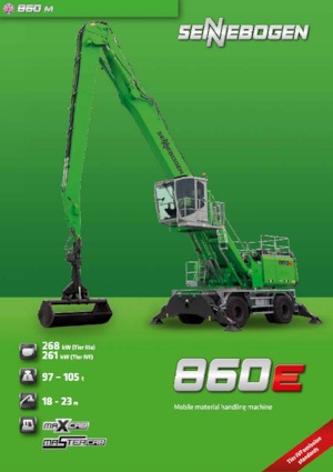 Material Handlers Sennebogen 860M E Hybrid