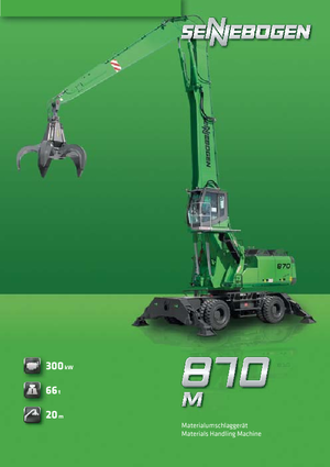 Wheel Excavators Sennebogen 870 M