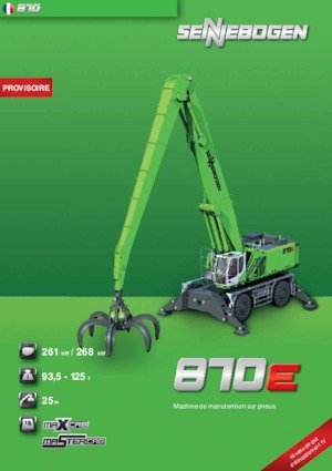 Wheel Excavators Sennebogen 870 M