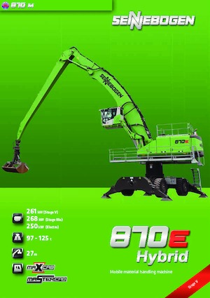 Material Handlers Sennebogen 870M E Hybrid 