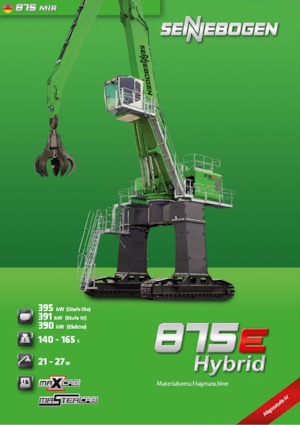 Malzeme İşleyiciler Sennebogen 875 M