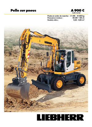 Wheel Excavators Liebherr A 900 C Litronic