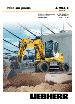 Wheel Excavators Liebherr A 904 C Litronic