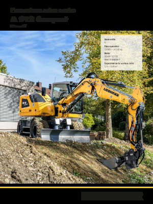 Wheel Excavators Liebherr A 912 Compact Litronic