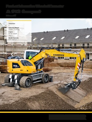 Tekerlekli ekskavatörler Liebherr A 913 Compact Litronic G6.0