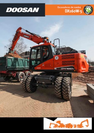 Wheel Excavators Doosan DX160W-5