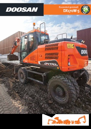 Tekerlekli ekskavatörler Doosan DX170W-5