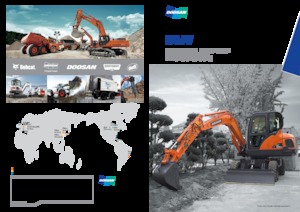 Tekerlekli ekskavatörler Doosan DX55W