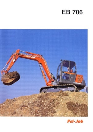 Crawler Excavators Pel-Job EB 706 PV
