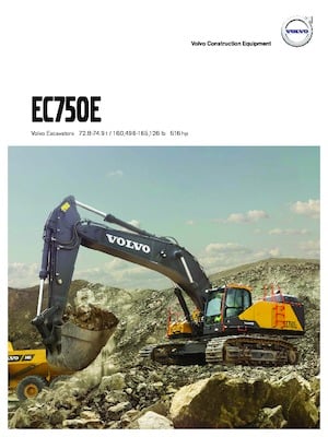 Crawler Excavators Volvo EC750E