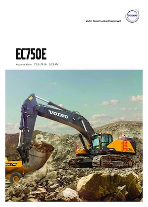 Crawler Excavators Volvo EC750E