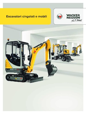 Tekerlekli ekskavatörler Wacker Neuson EW 100